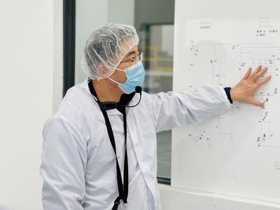 楊金玉董事長蒞臨海洋之星工廠考察指導，強調(diào)食品安全與營養(yǎng)健康核心地位