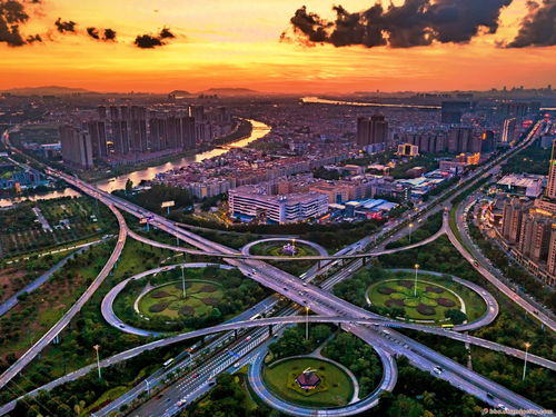 航拍視角下，順德立交橋的工程美學(xué)與勘察智慧